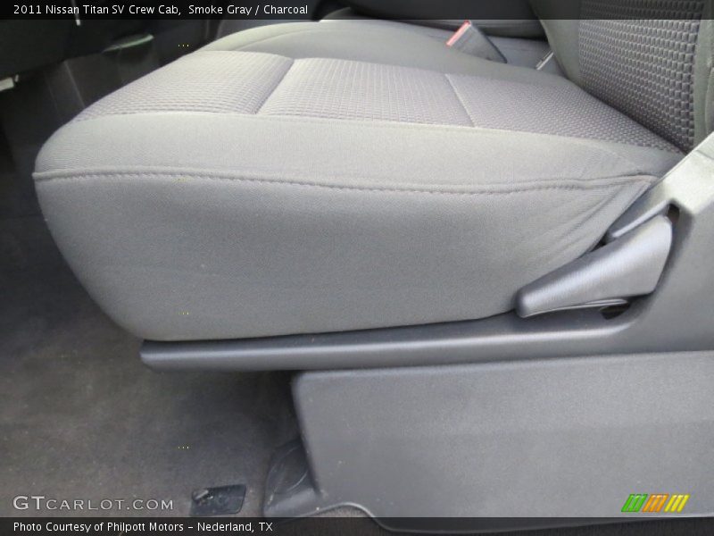 Smoke Gray / Charcoal 2011 Nissan Titan SV Crew Cab