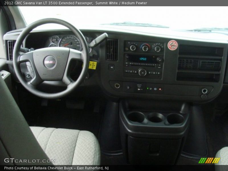 Summit White / Medium Pewter 2012 GMC Savana Van LT 3500 Extended Passenger