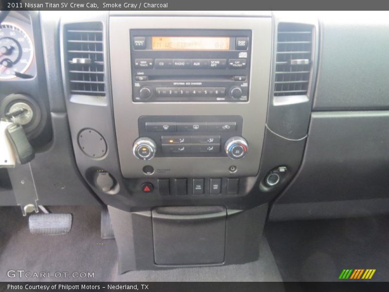 Smoke Gray / Charcoal 2011 Nissan Titan SV Crew Cab
