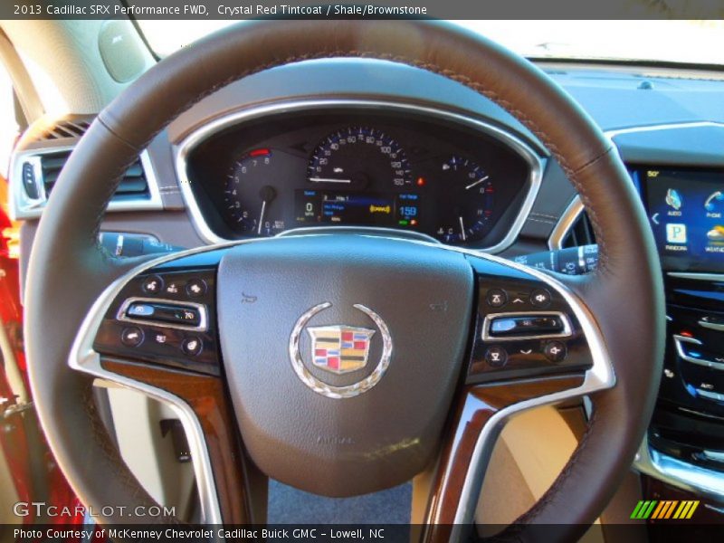 Crystal Red Tintcoat / Shale/Brownstone 2013 Cadillac SRX Performance FWD