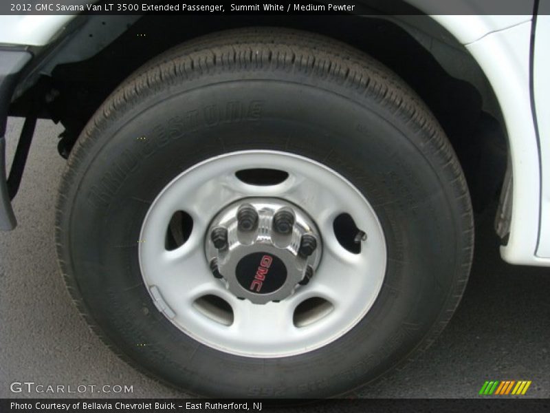 Summit White / Medium Pewter 2012 GMC Savana Van LT 3500 Extended Passenger
