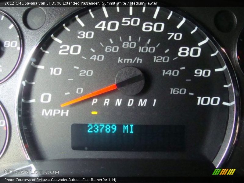 Summit White / Medium Pewter 2012 GMC Savana Van LT 3500 Extended Passenger