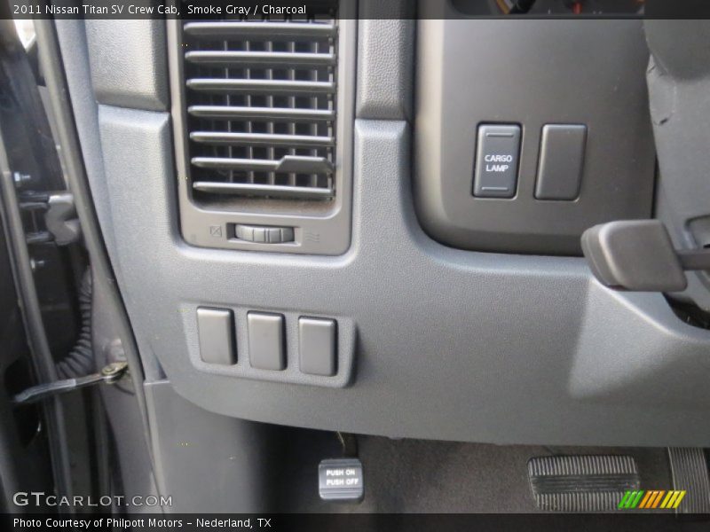 Smoke Gray / Charcoal 2011 Nissan Titan SV Crew Cab