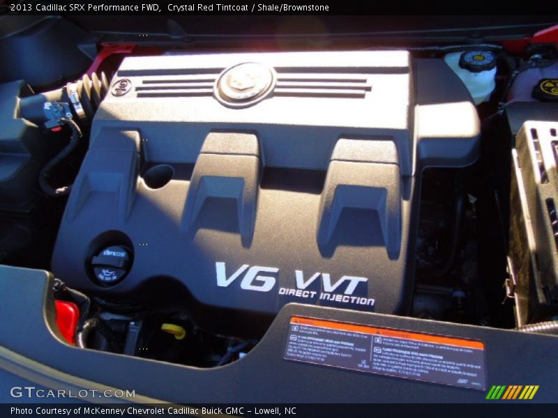 Crystal Red Tintcoat / Shale/Brownstone 2013 Cadillac SRX Performance FWD