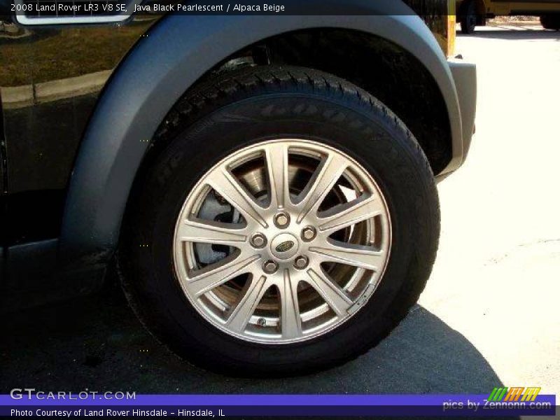 Java Black Pearlescent / Alpaca Beige 2008 Land Rover LR3 V8 SE