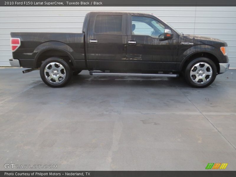 Tuxedo Black / Black 2010 Ford F150 Lariat SuperCrew