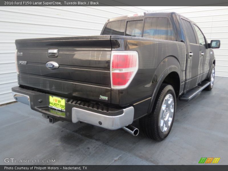 Tuxedo Black / Black 2010 Ford F150 Lariat SuperCrew