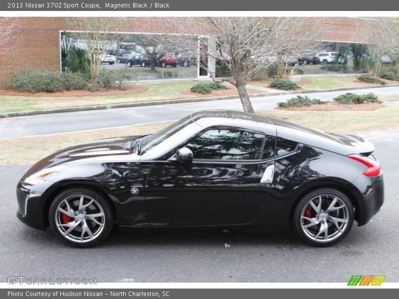 Magnetic Black / Black 2013 Nissan 370Z Sport Coupe