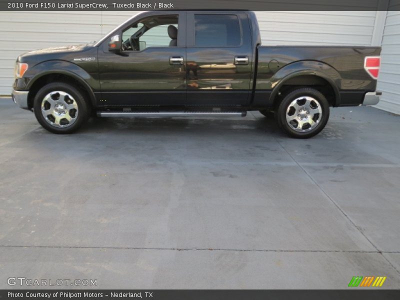 Tuxedo Black / Black 2010 Ford F150 Lariat SuperCrew