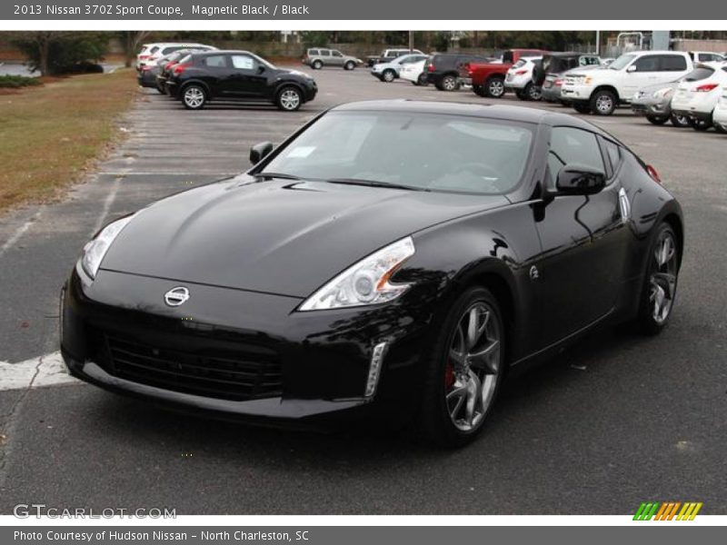 Magnetic Black / Black 2013 Nissan 370Z Sport Coupe