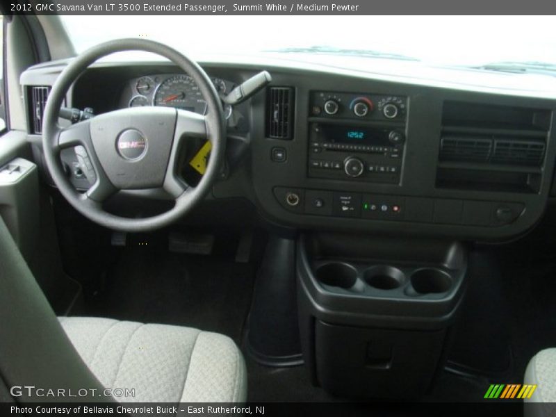 Summit White / Medium Pewter 2012 GMC Savana Van LT 3500 Extended Passenger