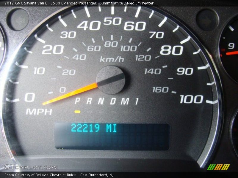 Summit White / Medium Pewter 2012 GMC Savana Van LT 3500 Extended Passenger