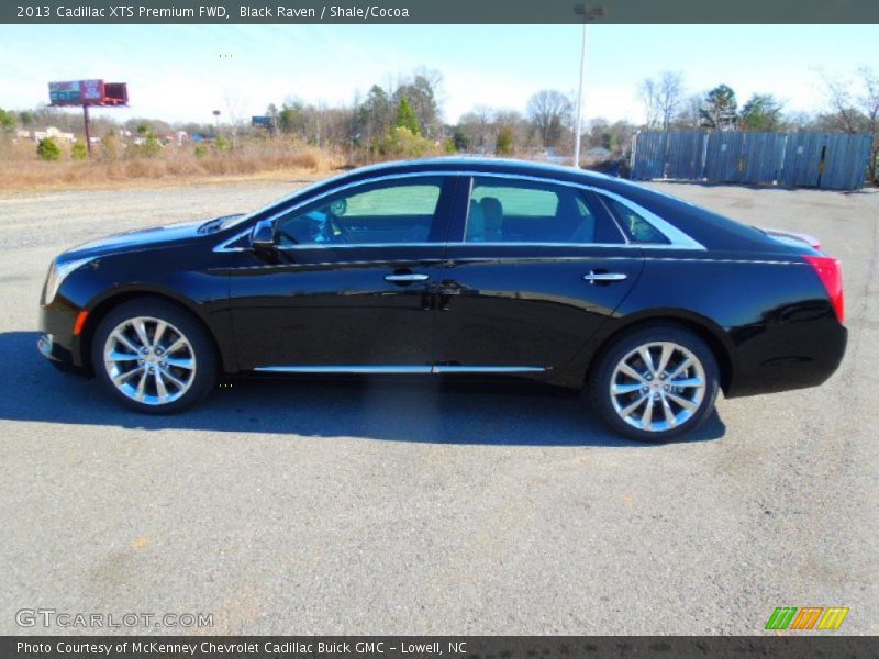 Black Raven / Shale/Cocoa 2013 Cadillac XTS Premium FWD