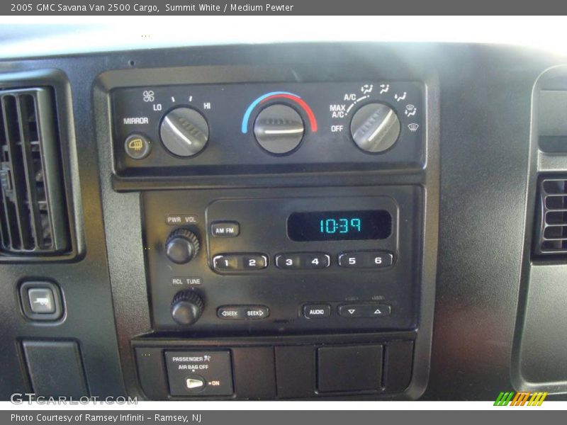 Summit White / Medium Pewter 2005 GMC Savana Van 2500 Cargo