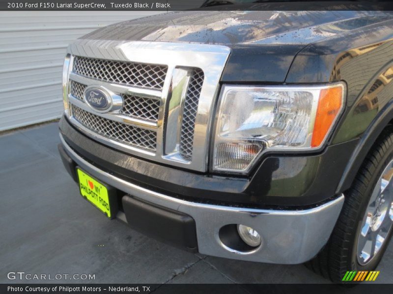 Tuxedo Black / Black 2010 Ford F150 Lariat SuperCrew