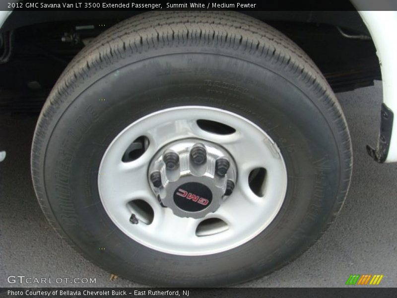 Summit White / Medium Pewter 2012 GMC Savana Van LT 3500 Extended Passenger