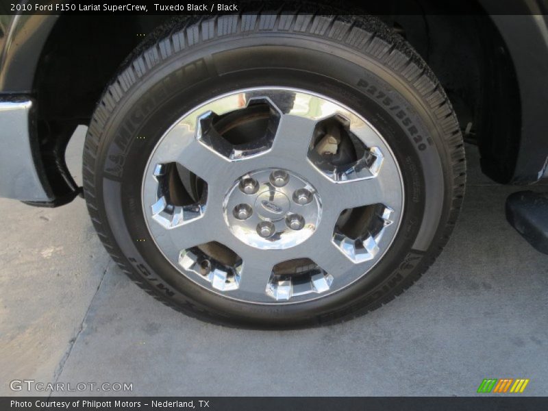 Tuxedo Black / Black 2010 Ford F150 Lariat SuperCrew