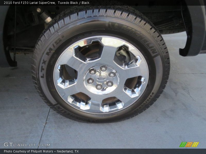 Tuxedo Black / Black 2010 Ford F150 Lariat SuperCrew