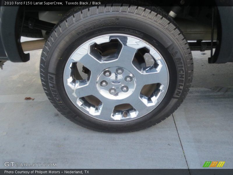 Tuxedo Black / Black 2010 Ford F150 Lariat SuperCrew