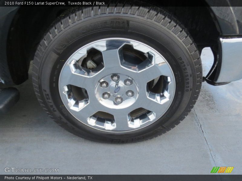 Tuxedo Black / Black 2010 Ford F150 Lariat SuperCrew