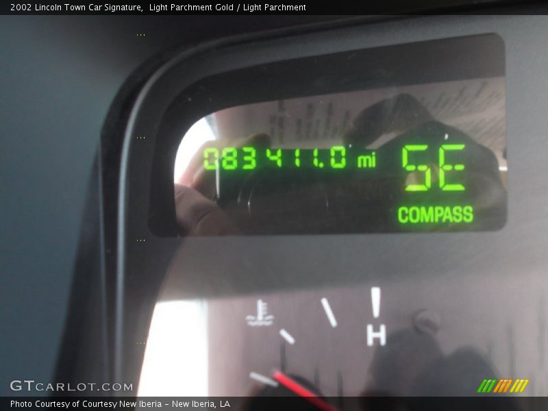 Light Parchment Gold / Light Parchment 2002 Lincoln Town Car Signature