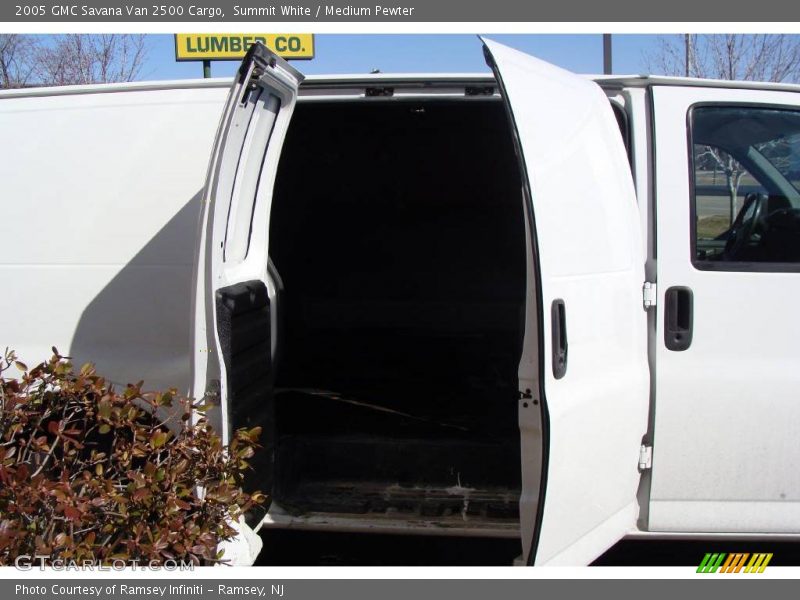 Summit White / Medium Pewter 2005 GMC Savana Van 2500 Cargo