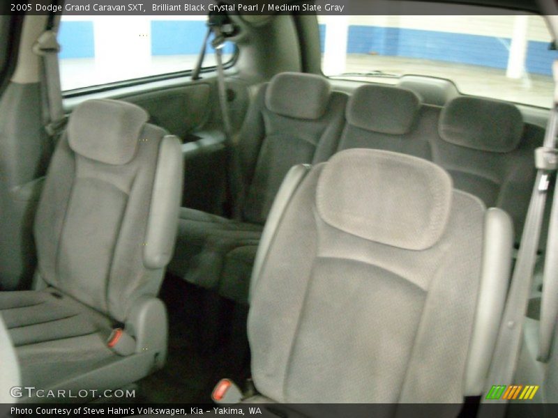 Brilliant Black Crystal Pearl / Medium Slate Gray 2005 Dodge Grand Caravan SXT