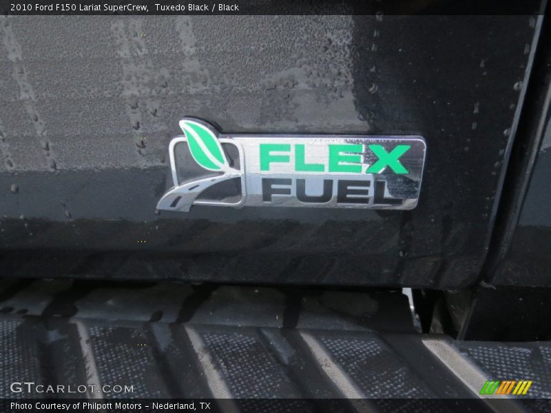Tuxedo Black / Black 2010 Ford F150 Lariat SuperCrew