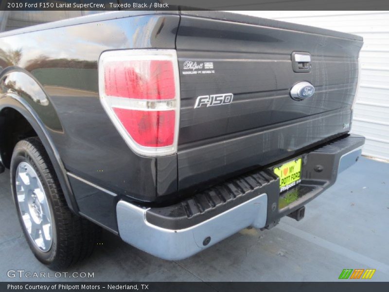 Tuxedo Black / Black 2010 Ford F150 Lariat SuperCrew