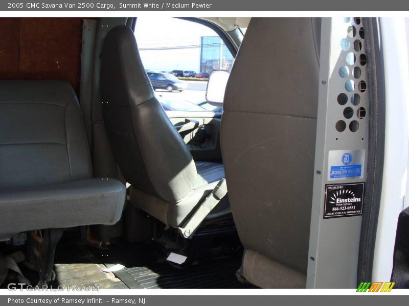 Summit White / Medium Pewter 2005 GMC Savana Van 2500 Cargo