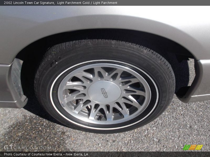 Light Parchment Gold / Light Parchment 2002 Lincoln Town Car Signature