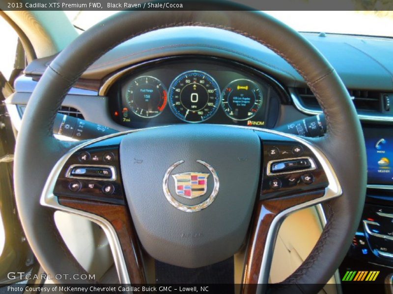 Black Raven / Shale/Cocoa 2013 Cadillac XTS Premium FWD