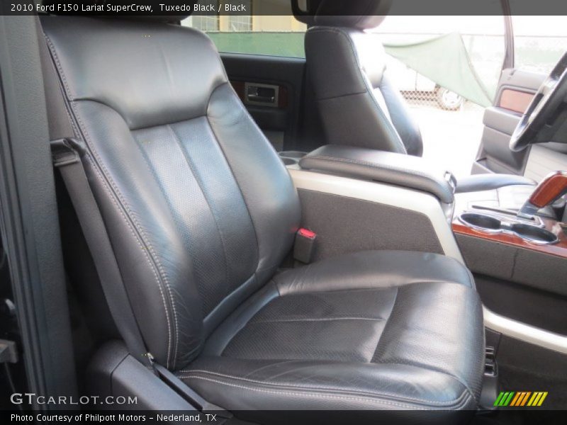 Tuxedo Black / Black 2010 Ford F150 Lariat SuperCrew