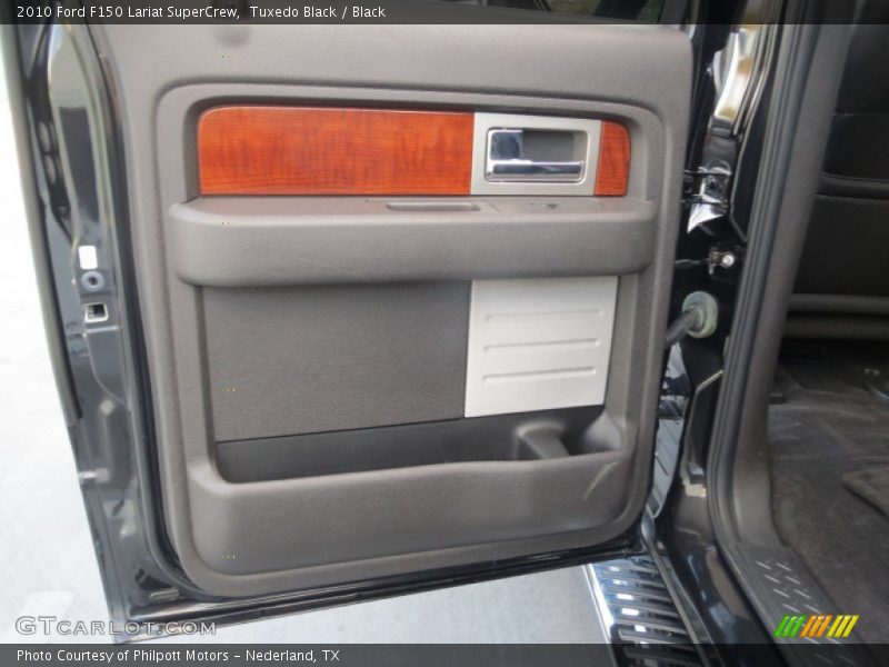 Tuxedo Black / Black 2010 Ford F150 Lariat SuperCrew