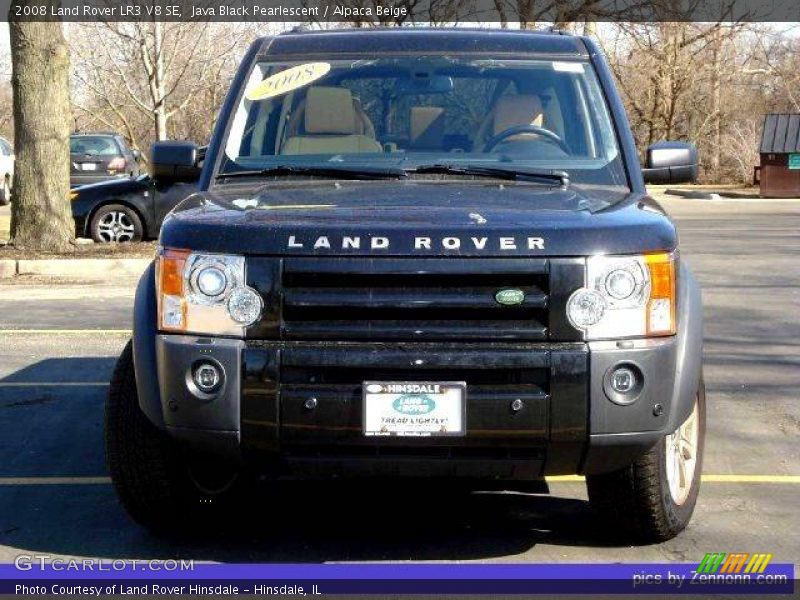 Java Black Pearlescent / Alpaca Beige 2008 Land Rover LR3 V8 SE