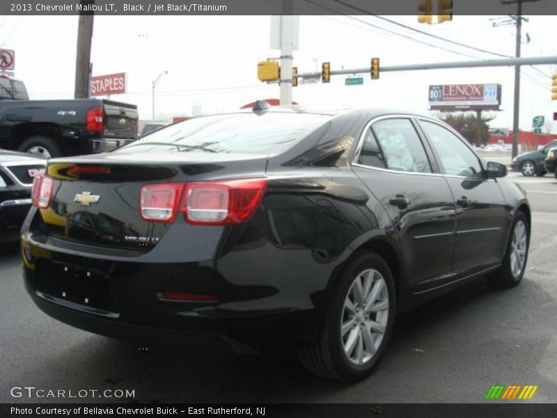 Black / Jet Black/Titanium 2013 Chevrolet Malibu LT