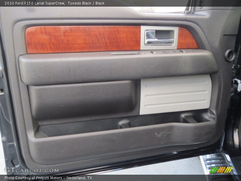 Tuxedo Black / Black 2010 Ford F150 Lariat SuperCrew