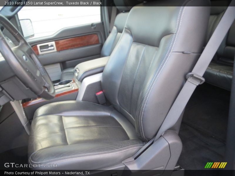 Tuxedo Black / Black 2010 Ford F150 Lariat SuperCrew
