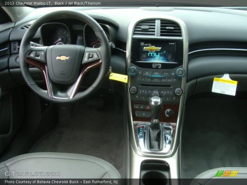 Black / Jet Black/Titanium 2013 Chevrolet Malibu LT