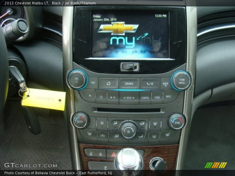 Black / Jet Black/Titanium 2013 Chevrolet Malibu LT