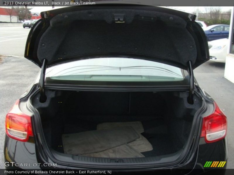 Black / Jet Black/Titanium 2013 Chevrolet Malibu LT