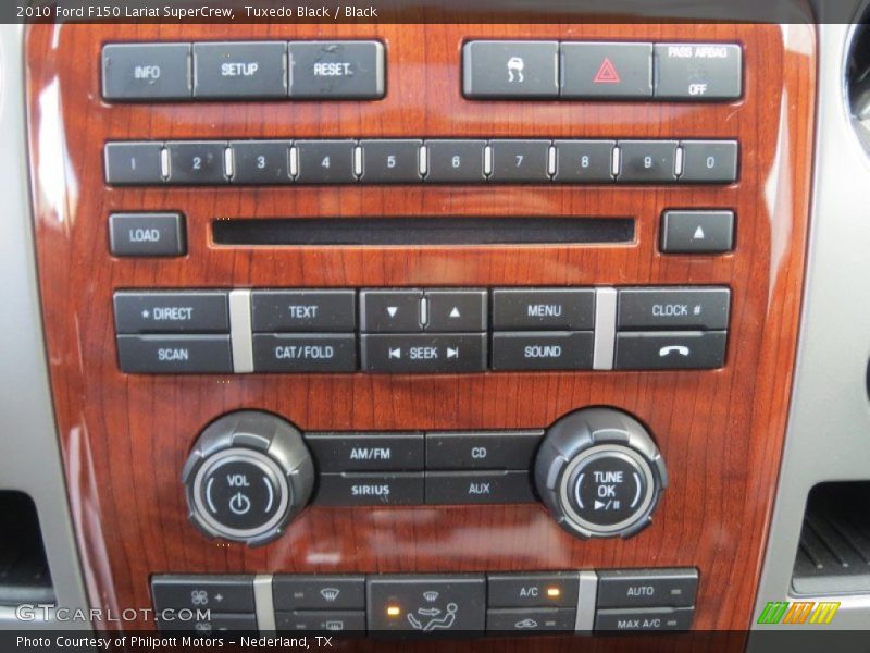 Tuxedo Black / Black 2010 Ford F150 Lariat SuperCrew