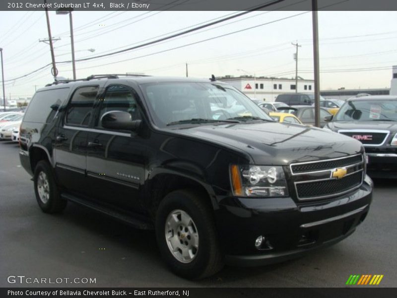 Black / Ebony 2012 Chevrolet Suburban LT 4x4