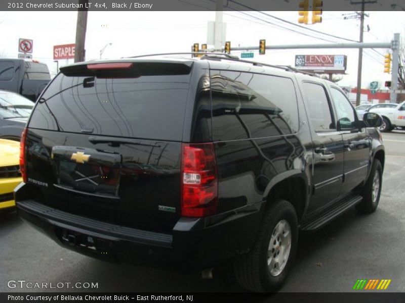Black / Ebony 2012 Chevrolet Suburban LT 4x4