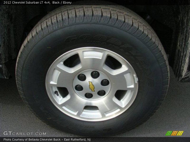 Black / Ebony 2012 Chevrolet Suburban LT 4x4