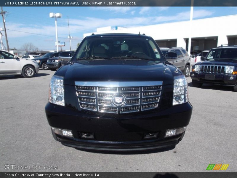 Black Raven / Cashmere/Cocoa 2010 Cadillac Escalade EXT Premium AWD