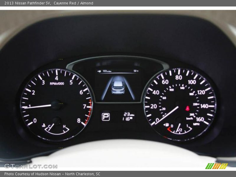 Cayenne Red / Almond 2013 Nissan Pathfinder SV