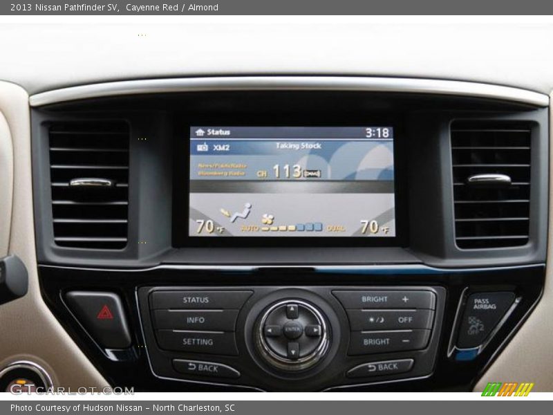 Cayenne Red / Almond 2013 Nissan Pathfinder SV