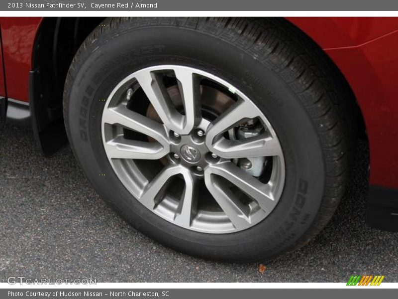 Cayenne Red / Almond 2013 Nissan Pathfinder SV