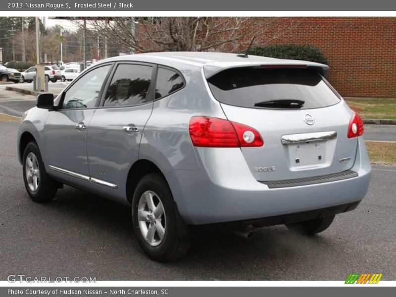 Frosted Steel / Black 2013 Nissan Rogue S
